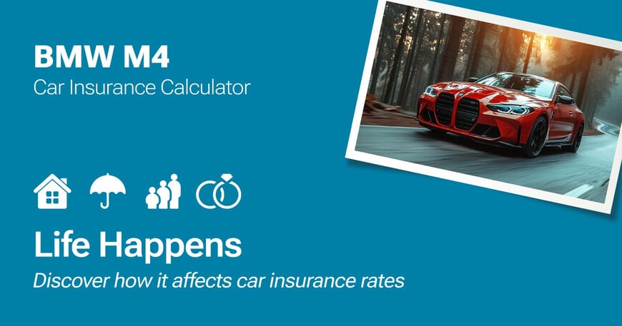 BMW M4 car insurance calculator image