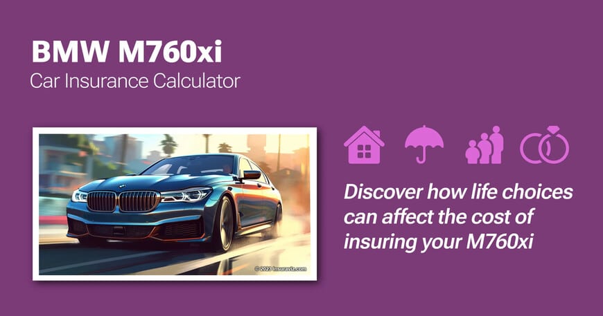 BMW M760xi car insurance calculator image