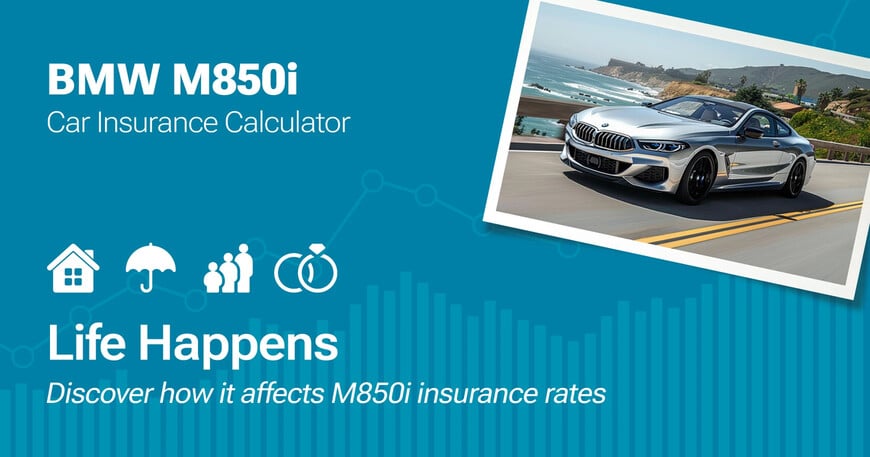 BMW M850i car insurance calculator image