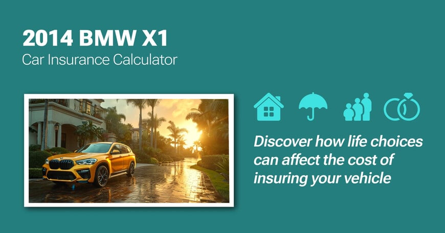 2014 BMW X1 car insurance calculator image