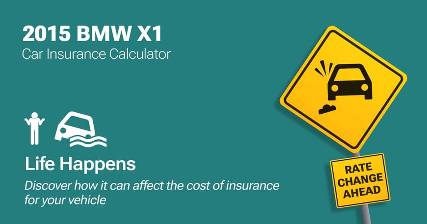 2015 BMW X1 car insurance calculator image