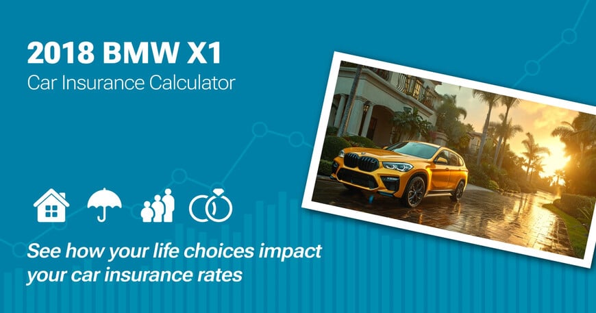 2018 BMW X1 car insurance calculator image