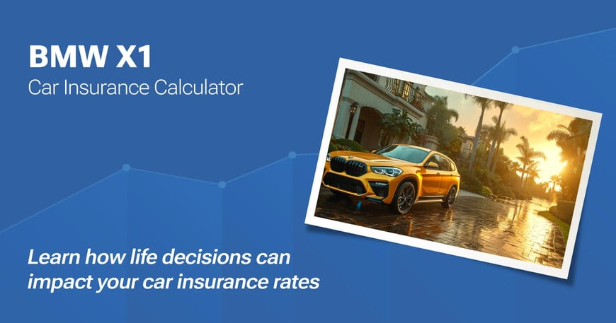 BMW X1 car insurance calculator image