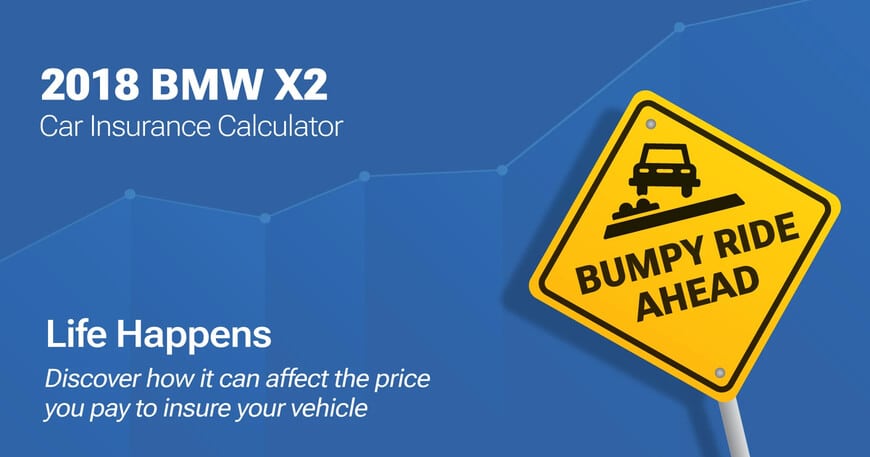 2018 BMW X2 car insurance calculator image