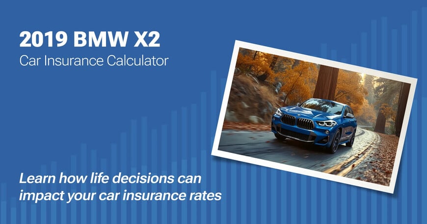 2019 BMW X2 car insurance calculator image
