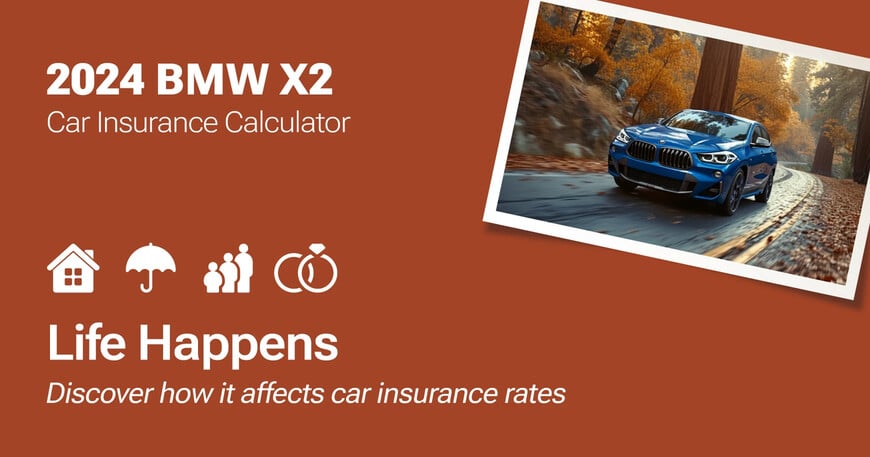 2024 BMW X2 car insurance calculator image