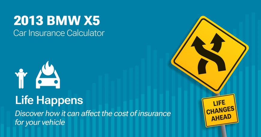 2013 BMW X5 car insurance calculator image