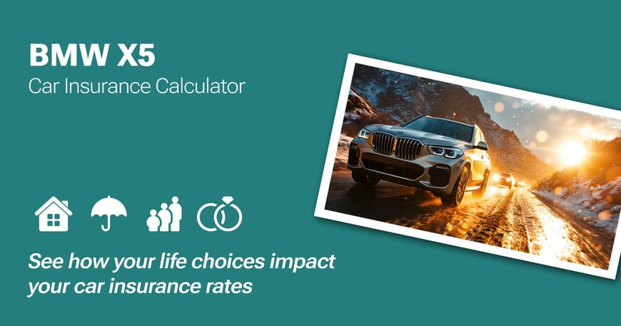 BMW X5 car insurance calculator image