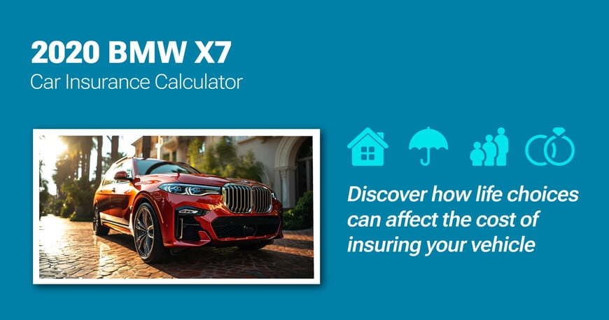 2020 BMW X7 car insurance calculator image