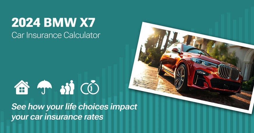 2024 BMW X7 car insurance calculator image