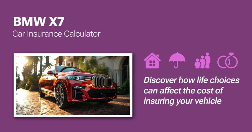 BMW X7 car insurance calculator image