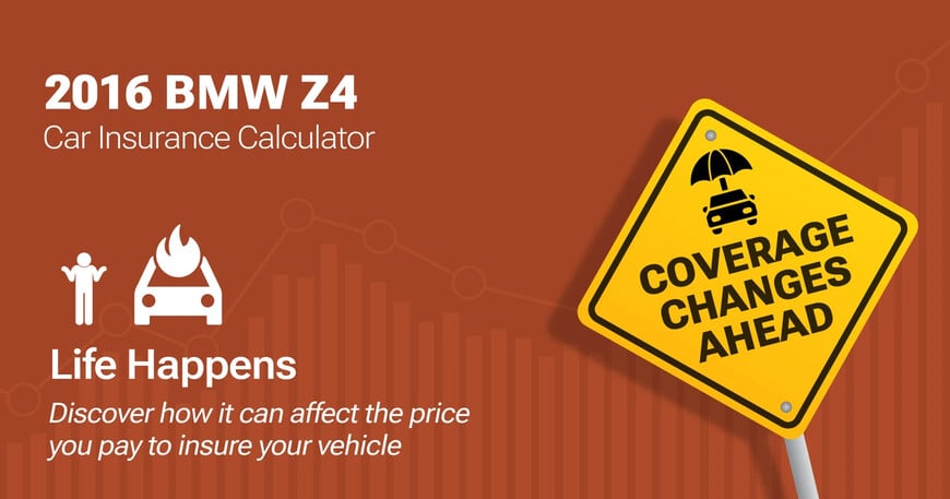 2016 BMW Z4 car insurance calculator image
