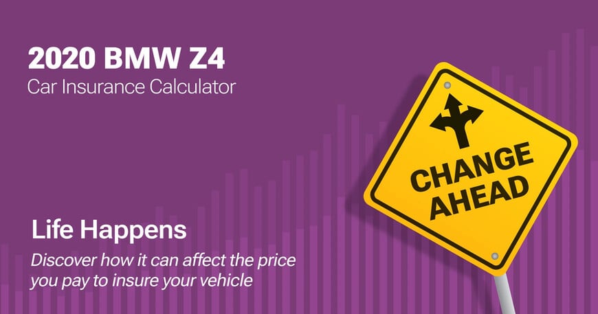 2020 BMW Z4 car insurance calculator image