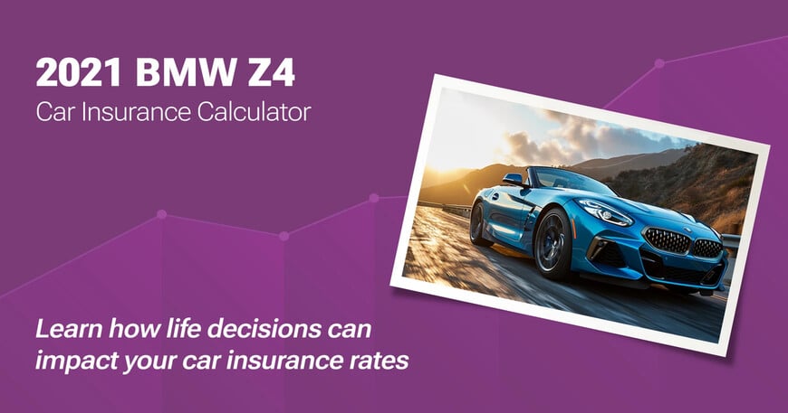 2021 BMW Z4 car insurance calculator image
