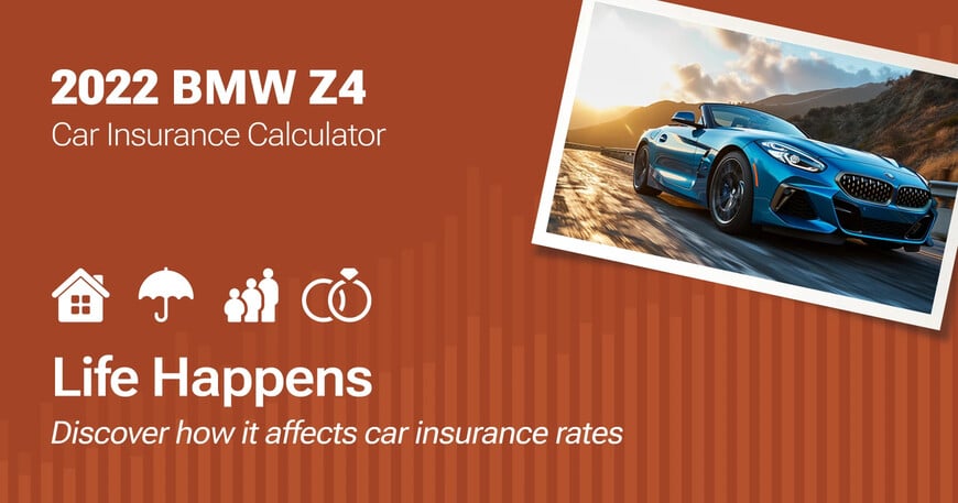 2022 BMW Z4 car insurance calculator image