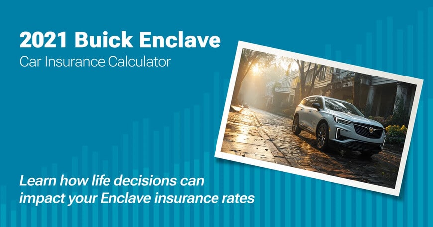 2021 Buick Enclave car insurance calculator image