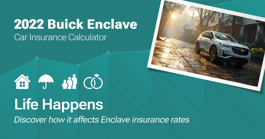 2022 Buick Enclave car insurance calculator image