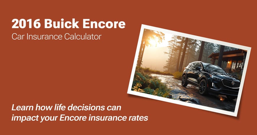 2016 Buick Encore car insurance calculator image