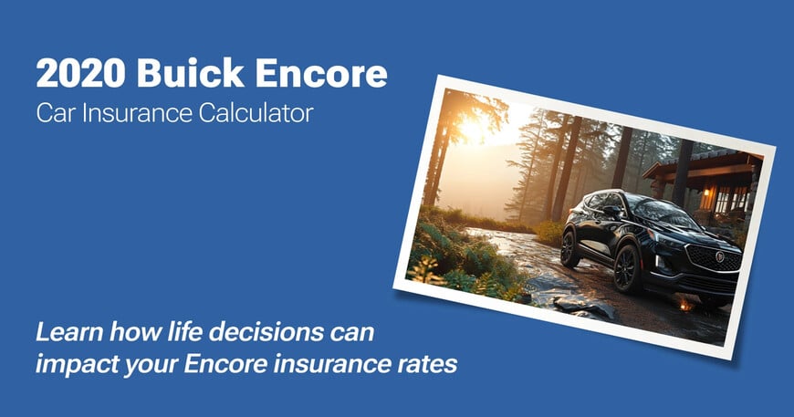 2020 Buick Encore car insurance calculator image