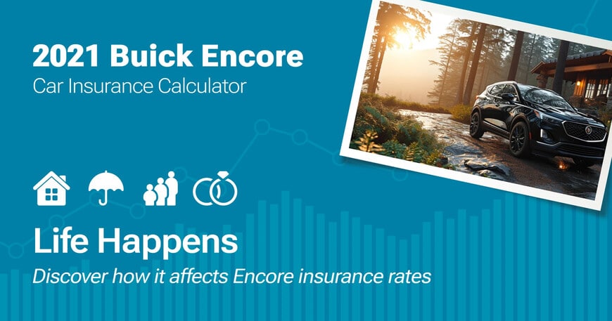 2021 Buick Encore car insurance calculator image