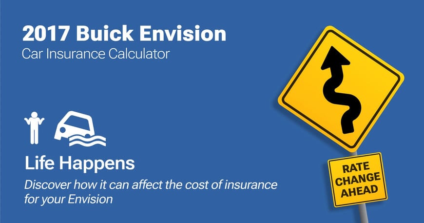2017 Buick Envision car insurance calculator image