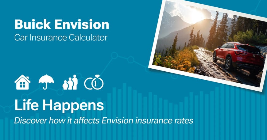 Buick Envision car insurance calculator image