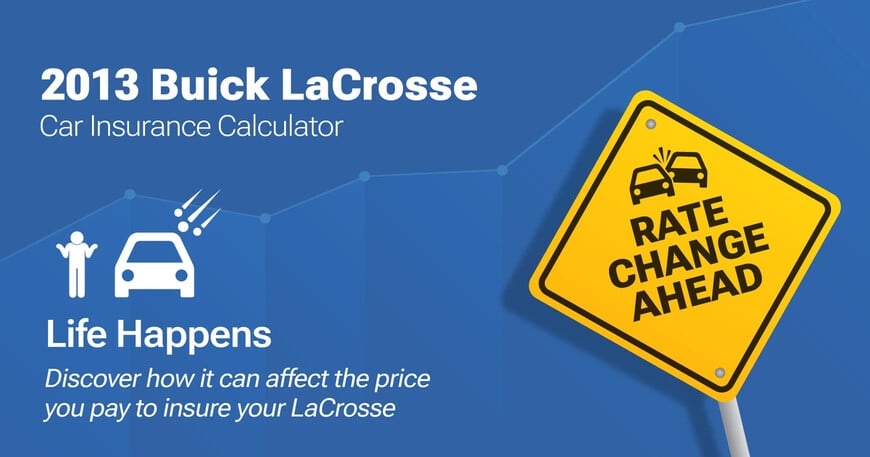 2013 Buick LaCrosse car insurance calculator image