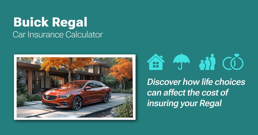 Buick Regal car insurance calculator image