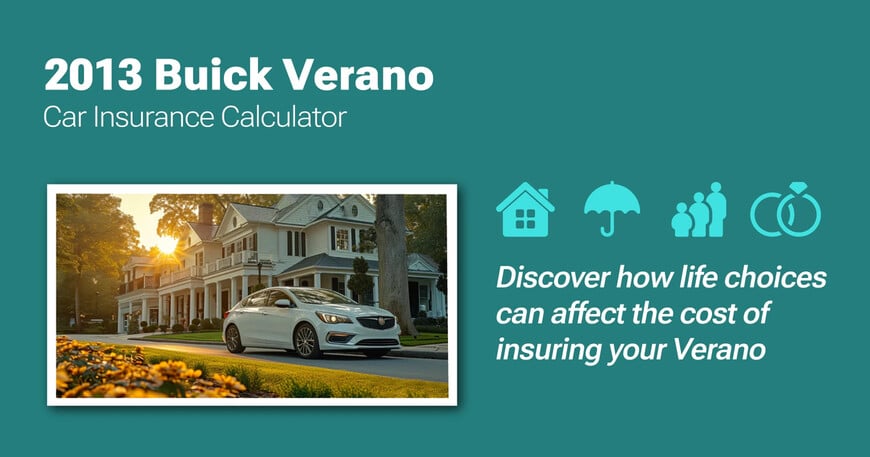 2013 Buick Verano car insurance calculator image