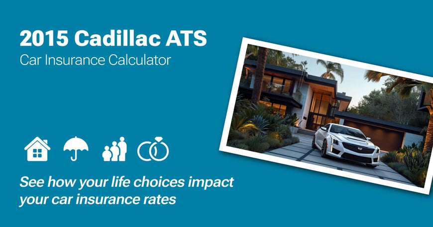 2015 Cadillac ATS car insurance calculator image