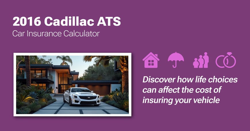 2016 Cadillac ATS car insurance calculator image
