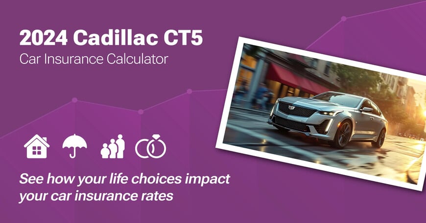 2024 Cadillac CT5 car insurance calculator image