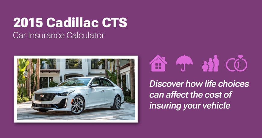 2015 Cadillac CTS car insurance calculator image