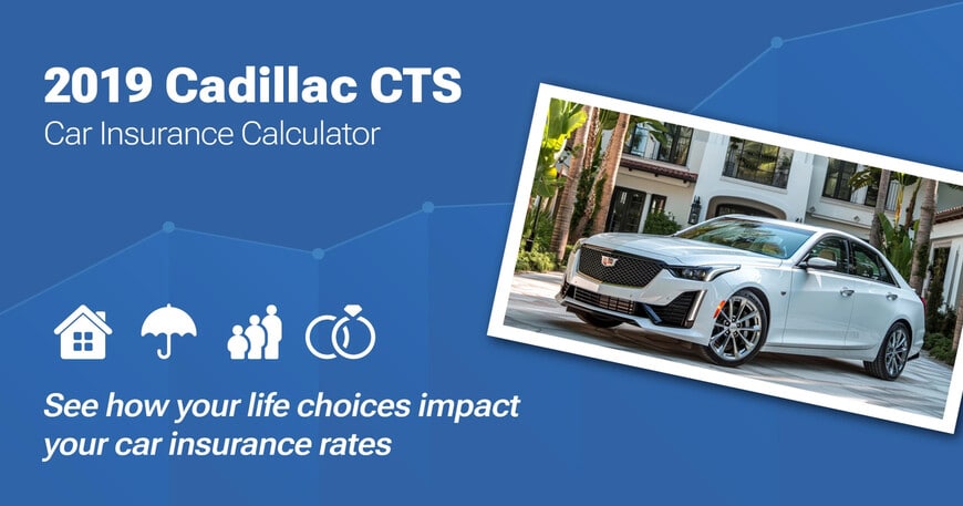 2019 Cadillac CTS car insurance calculator image