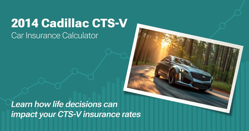2014 Cadillac CTS-V car insurance calculator image