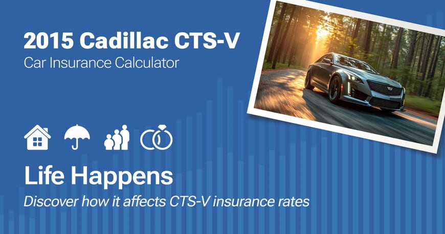 2015 Cadillac CTS-V car insurance calculator image