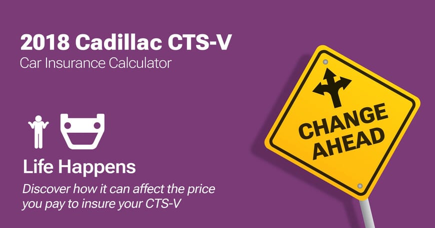 2018 Cadillac CTS-V car insurance calculator image