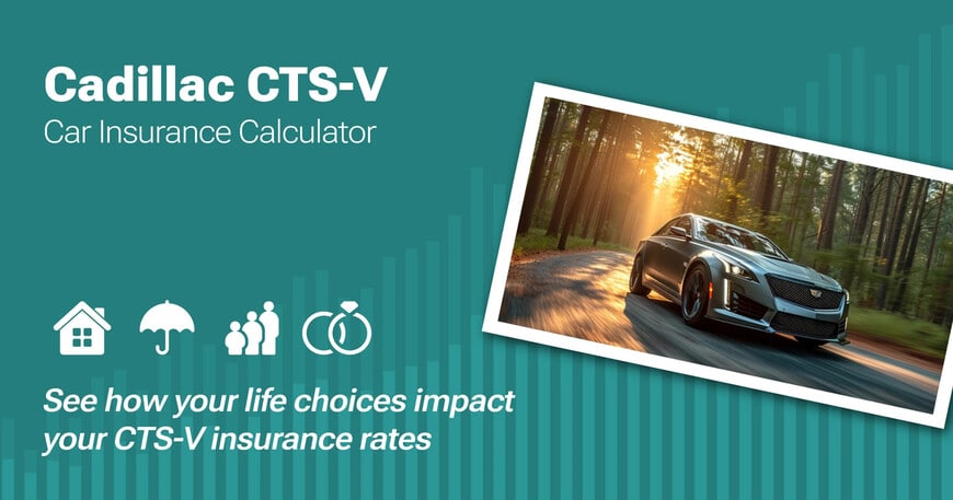 Cadillac CTS-V car insurance calculator image