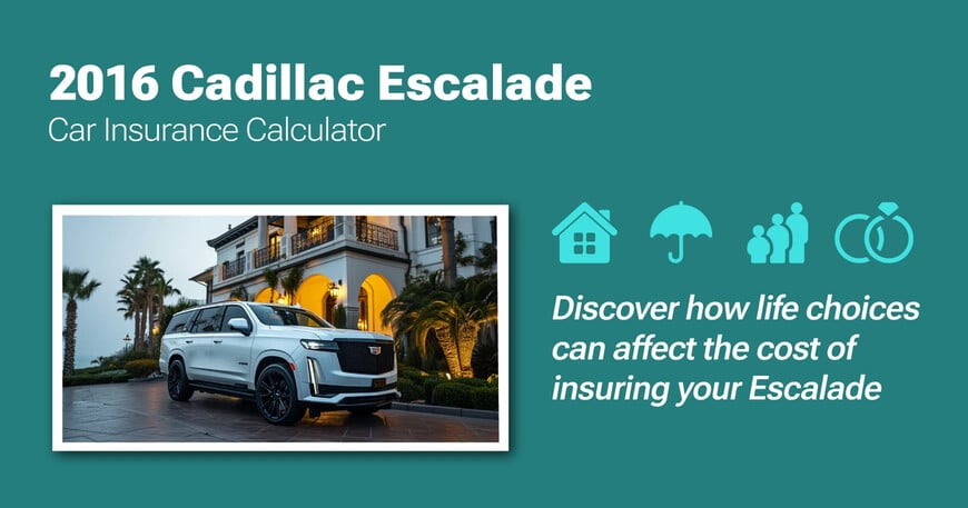 2016 Cadillac Escalade car insurance calculator image