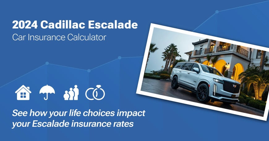 2024 Cadillac Escalade car insurance calculator image
