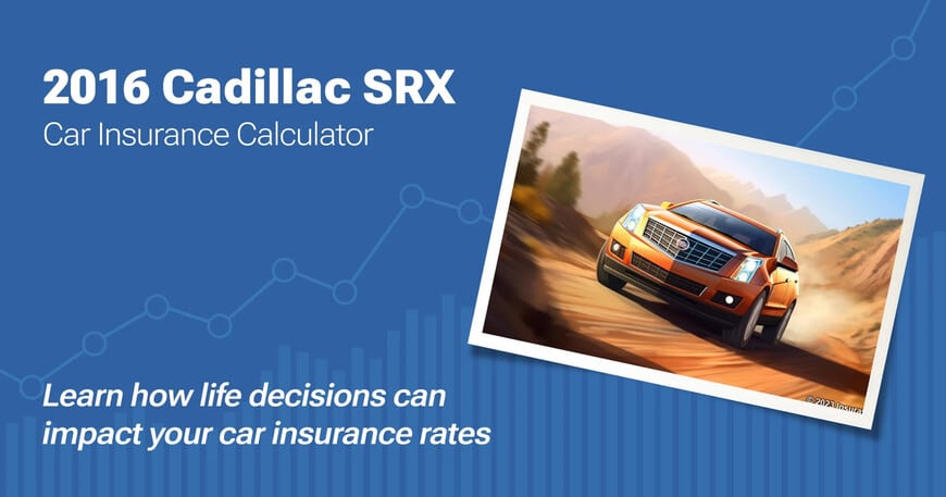 2016 Cadillac SRX car insurance calculator image