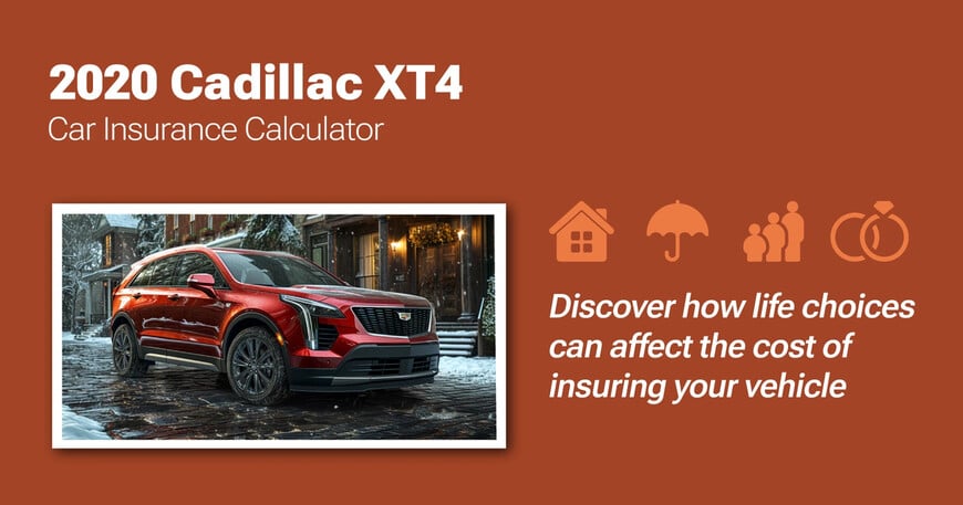 2020 Cadillac XT4 car insurance calculator image