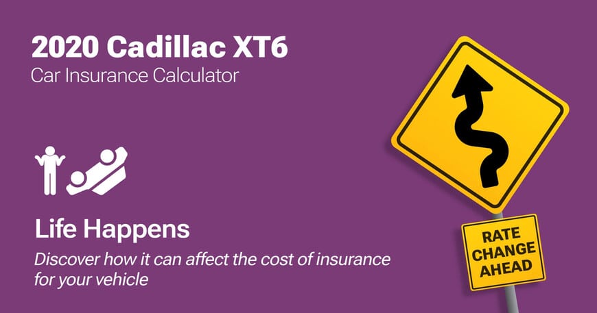2020 Cadillac XT6 car insurance calculator image