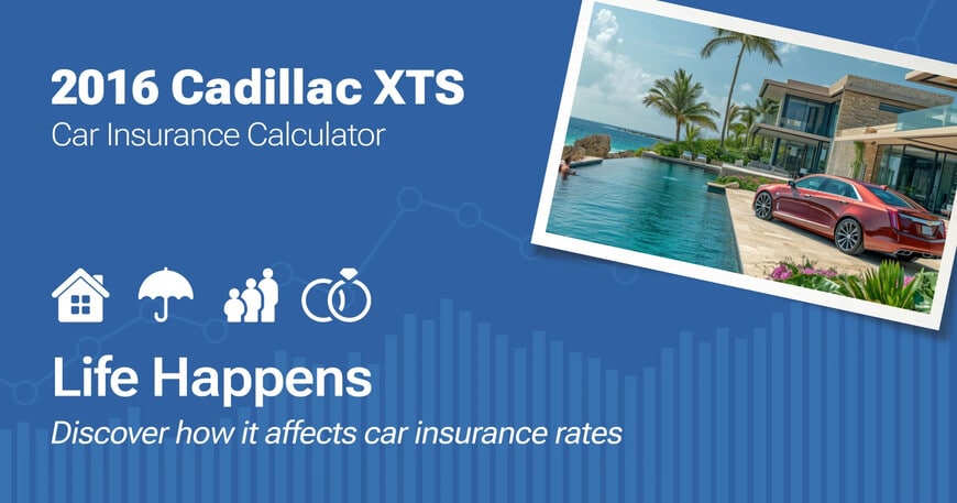2016 Cadillac XTS car insurance calculator image