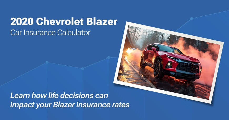 2020 Chevrolet Blazer car insurance calculator image