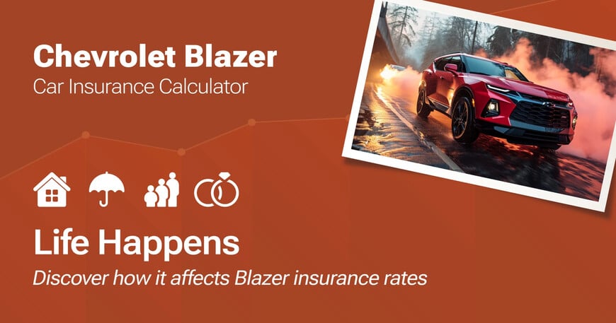 Chevrolet Blazer car insurance calculator image