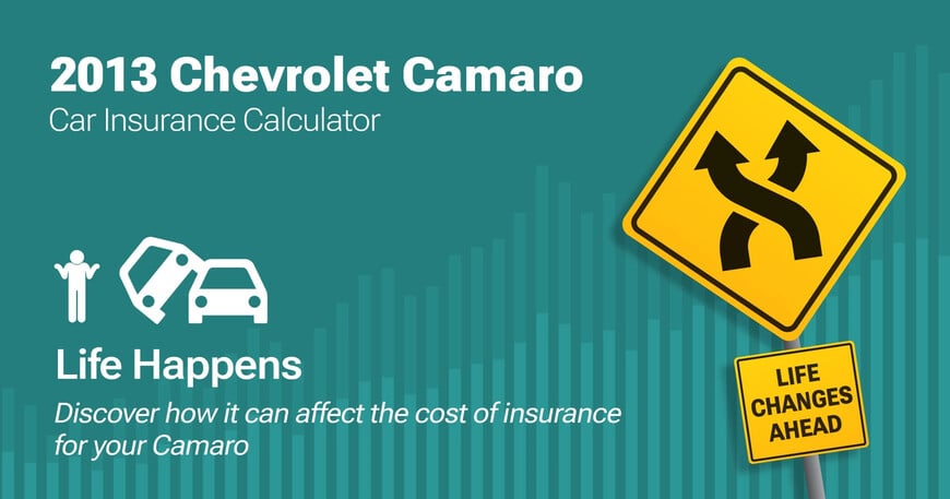 2013 Chevrolet Camaro car insurance calculator image