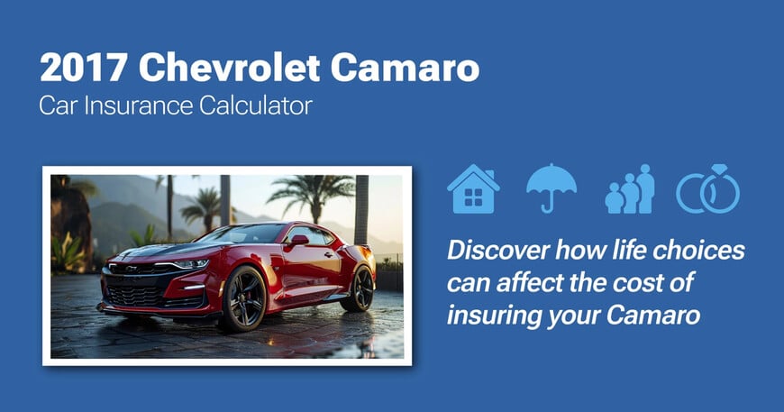 2017 Chevrolet Camaro car insurance calculator image