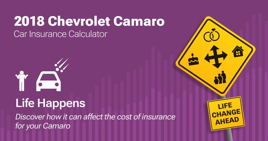 2018 Chevrolet Camaro car insurance calculator image