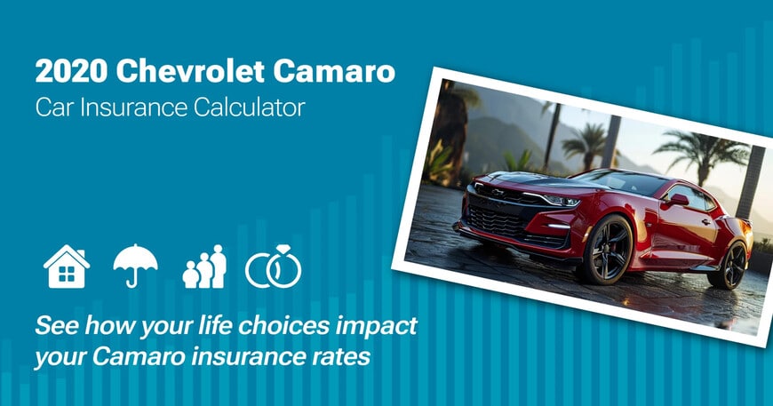 2020 Chevrolet Camaro car insurance calculator image